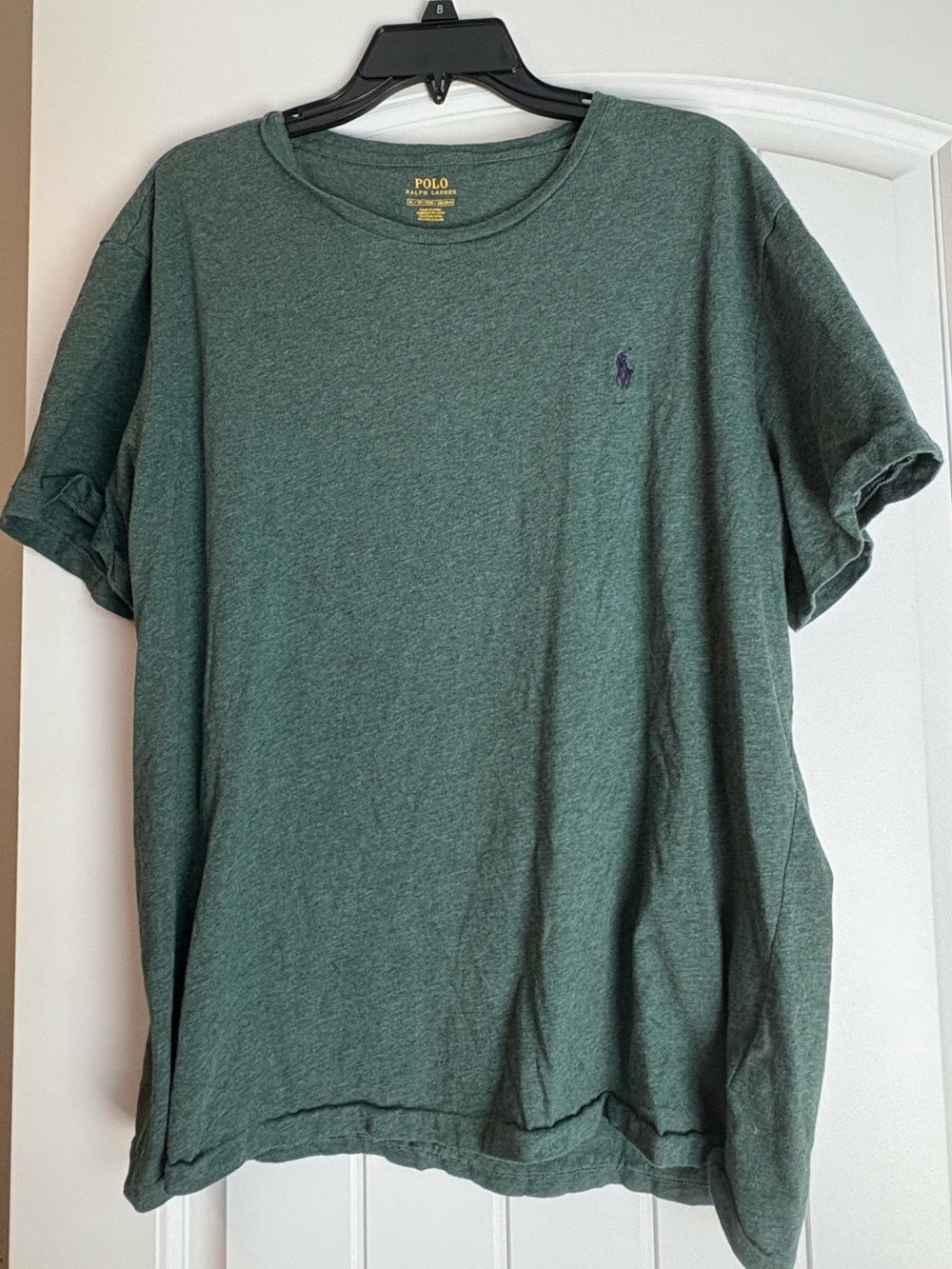 Polo by Ralph Lauren Short Sleeve Crew Neck T-Shirt - Heather Forest Green